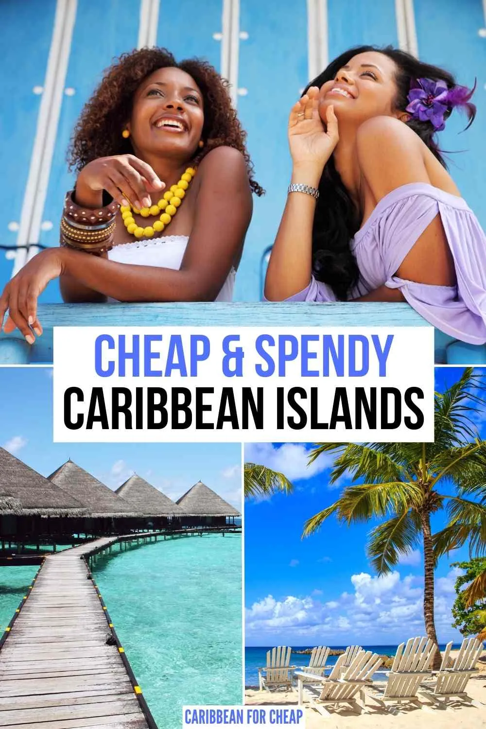cheaper islands in the Caribbean pin